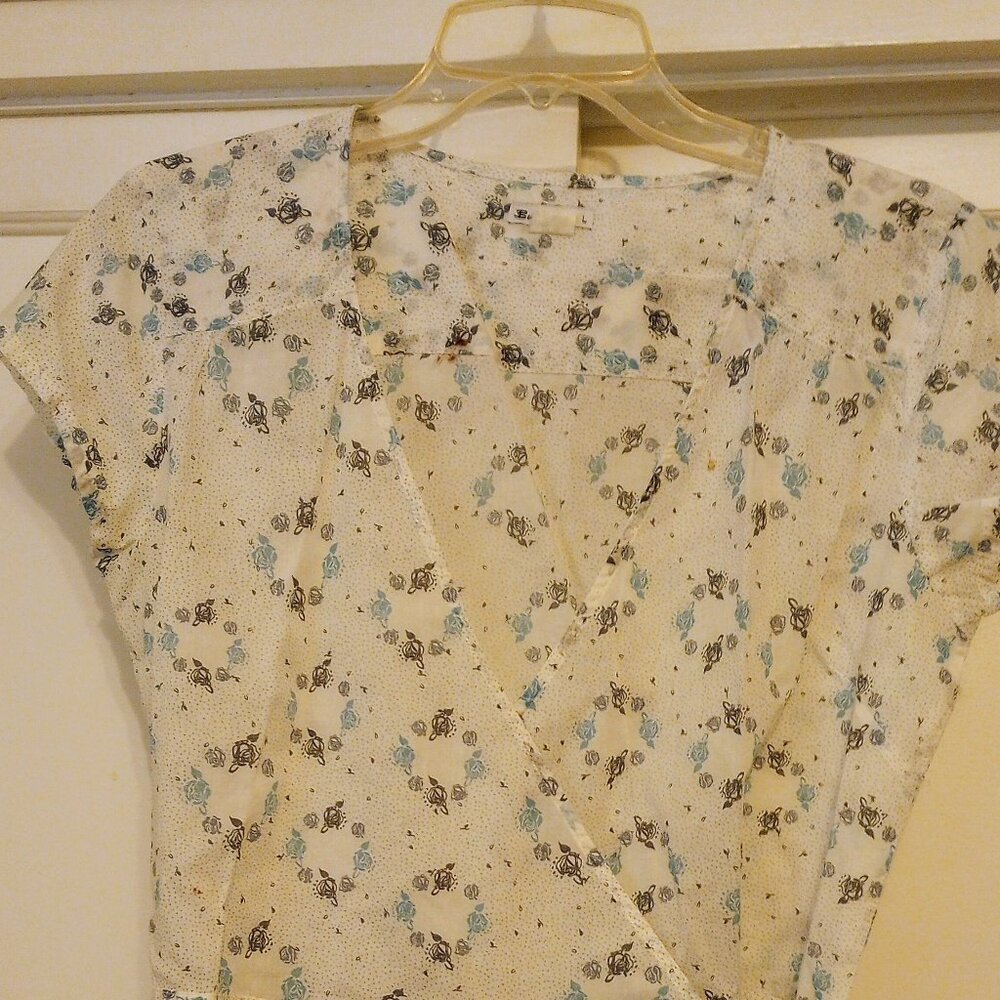 Ben Sherman Cotton Wrap Top